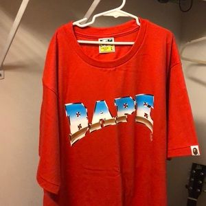 Bathing ape short sleeve